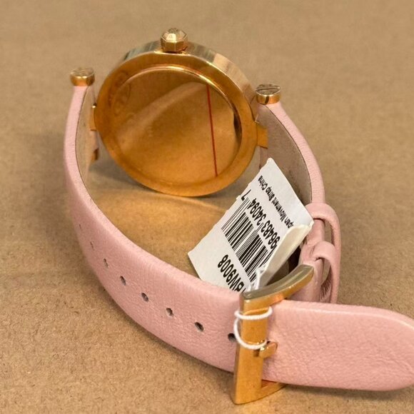 Tory Burch TBW9008 Classic T Rose Gold Pink Leather Women\'s Watch